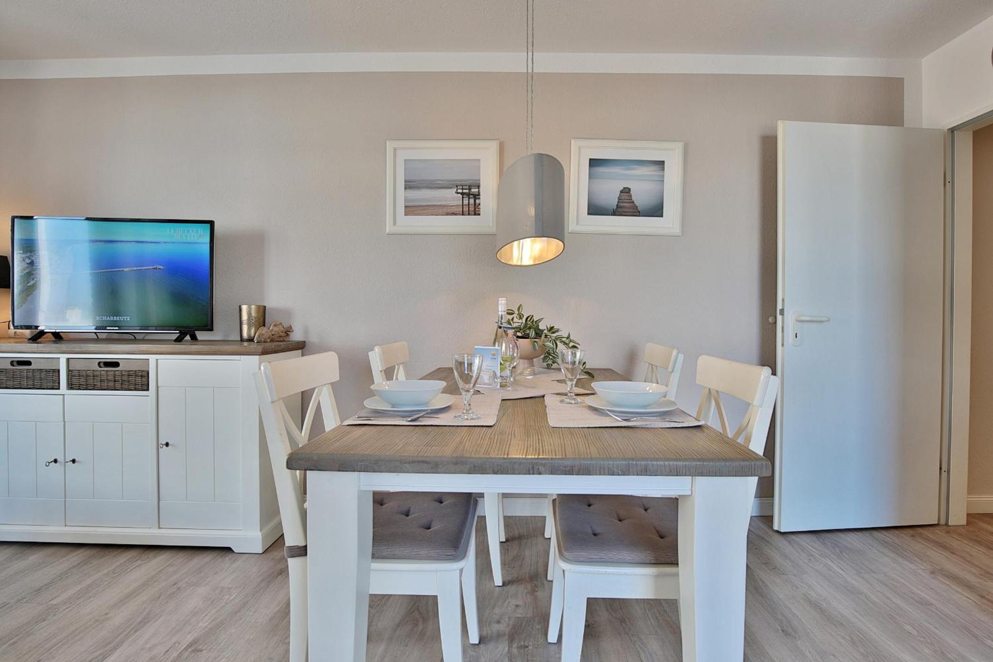 Seebruecke Seebruecke Appartement 6 샬베우츠 외부 사진
